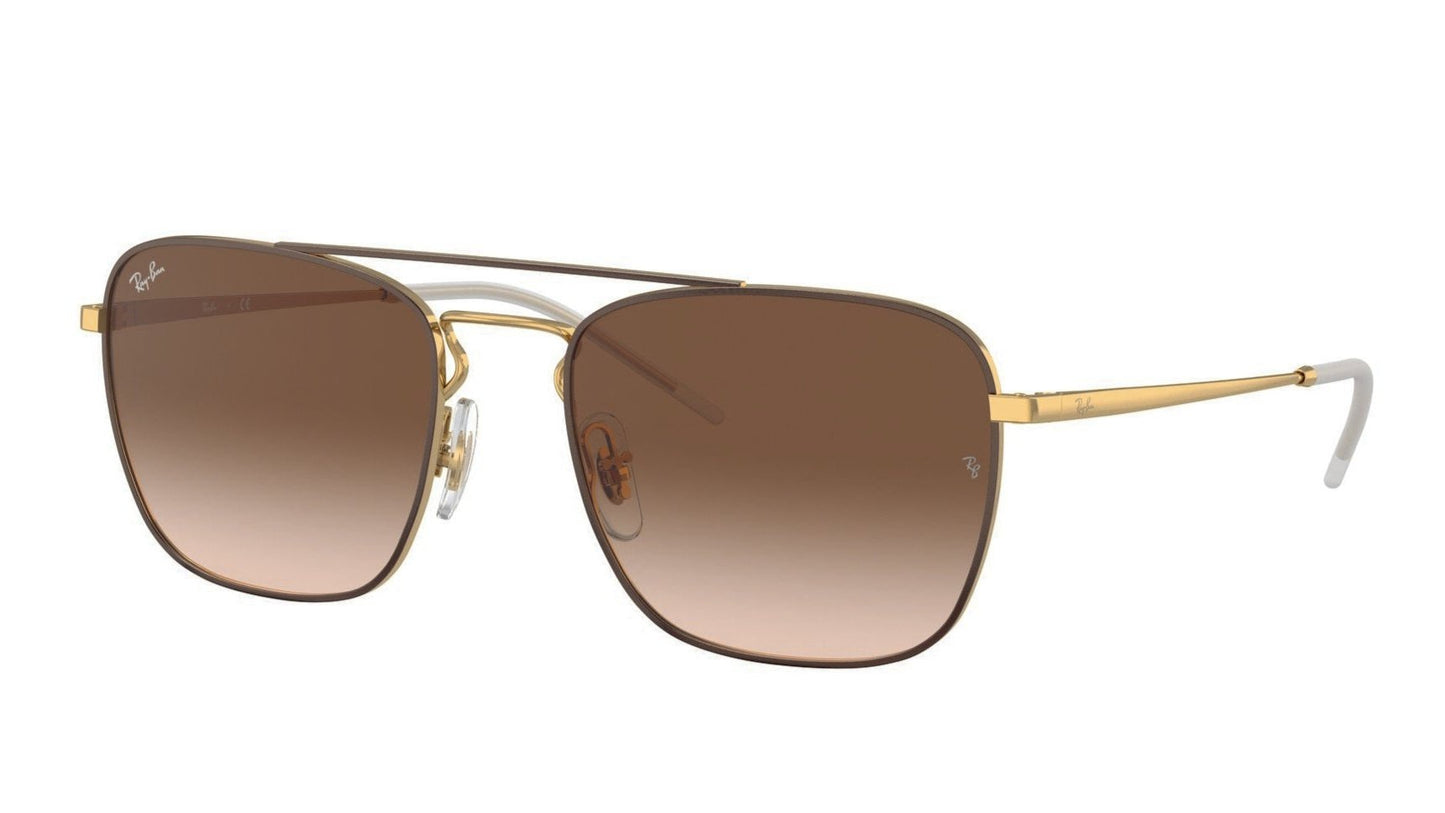 Ray-Ban 3588 Brown on Gold Brown Gradient (3588 905513)