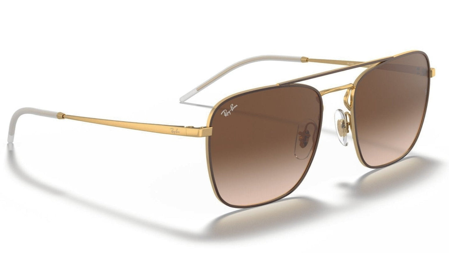 Ray-Ban 3588 Brown on Gold Brown Gradient (3588 905513)