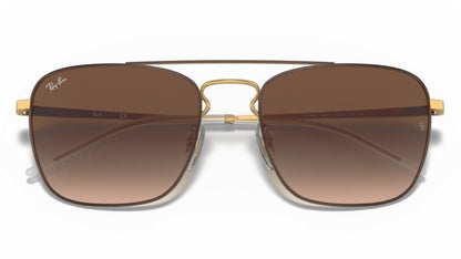 Ray-Ban 3588 Brown on Gold Brown Gradient (3588 905513)