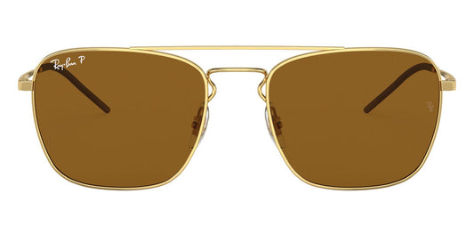 Ray-Ban 3588 Polarised Arista Gold Dark Brown RB3588 925083 (55)