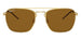 Ray-Ban 3588 Polarised Arista Gold Dark Brown RB3588 925083 (55)