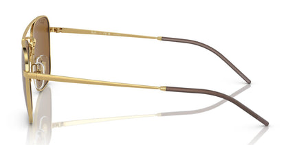 Ray-Ban 3588 Polarised Arista Gold Dark Brown RB3588 925083 (55)
