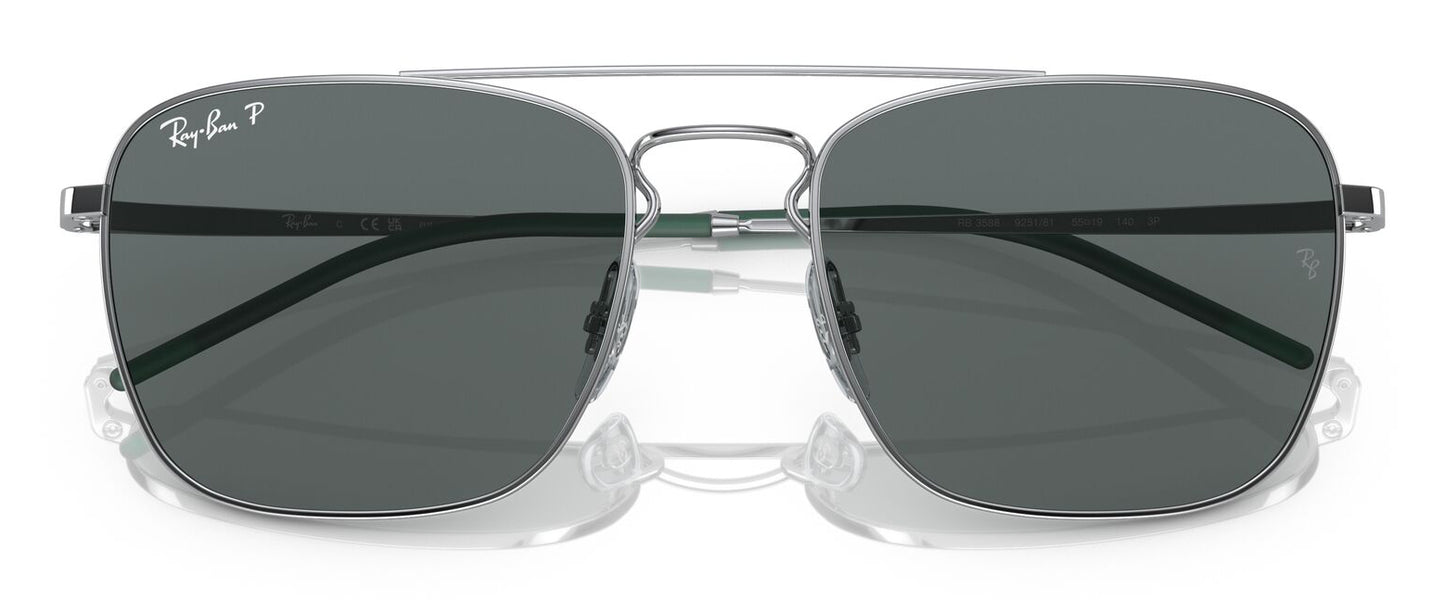 Ray-Ban 3588 Polarised Silver Grey RB3588 925181 (55)