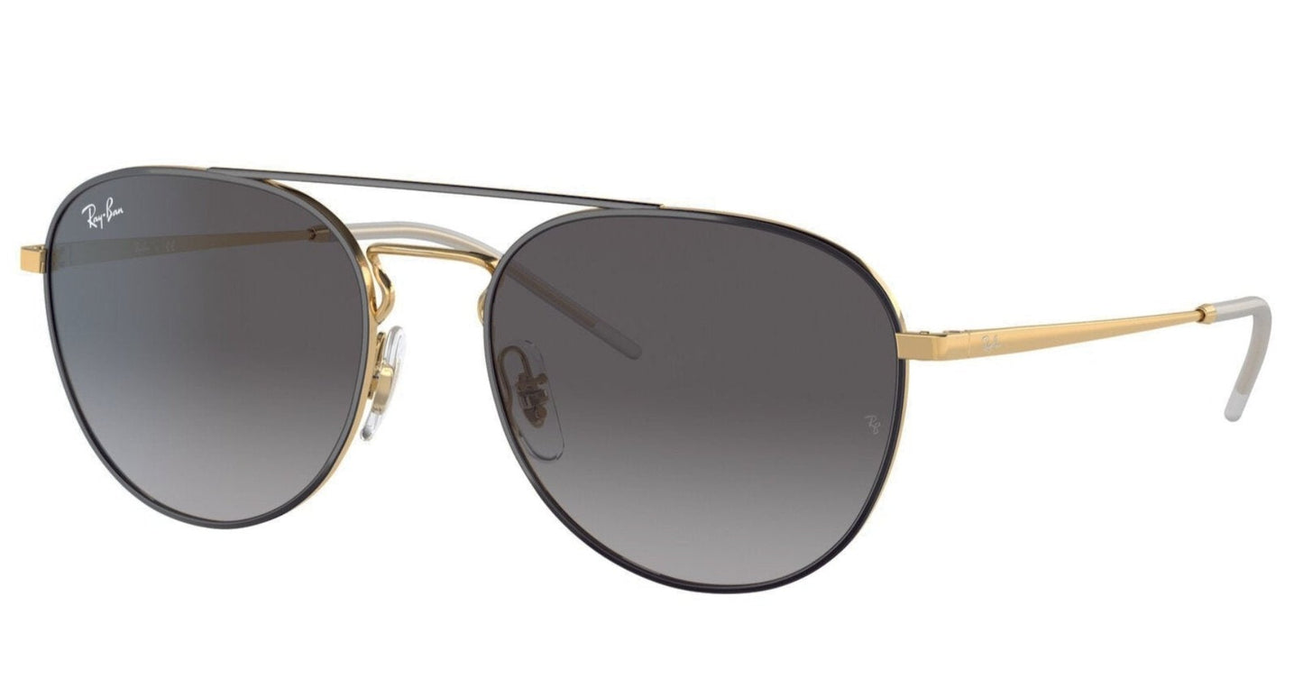 Ray-Ban 3589 Black on Gold Grey Gradient (3589 9054/8G)