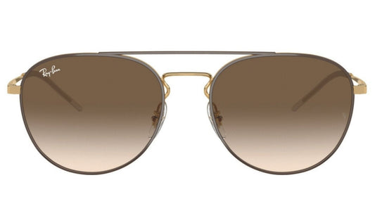 Ray-Ban 3589 Brown on Gold Brown Gradient (3589 905513)