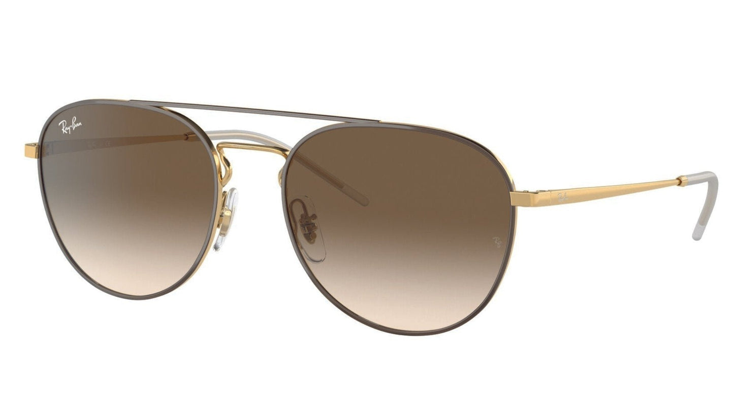 Ray-Ban 3589 Brown on Gold Brown Gradient (3589 905513)