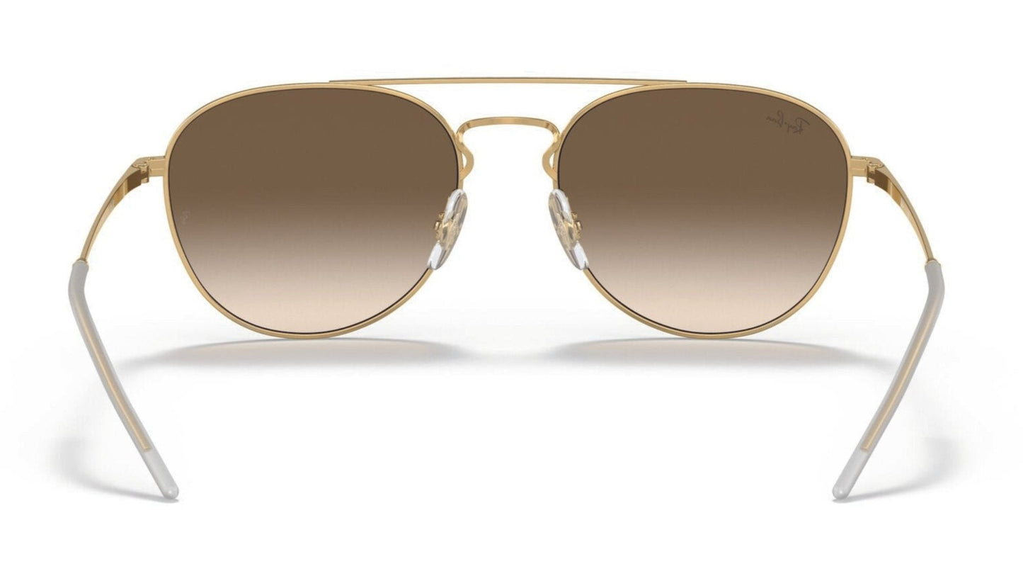 Ray-Ban 3589 Brown on Gold Brown Gradient (3589 905513)