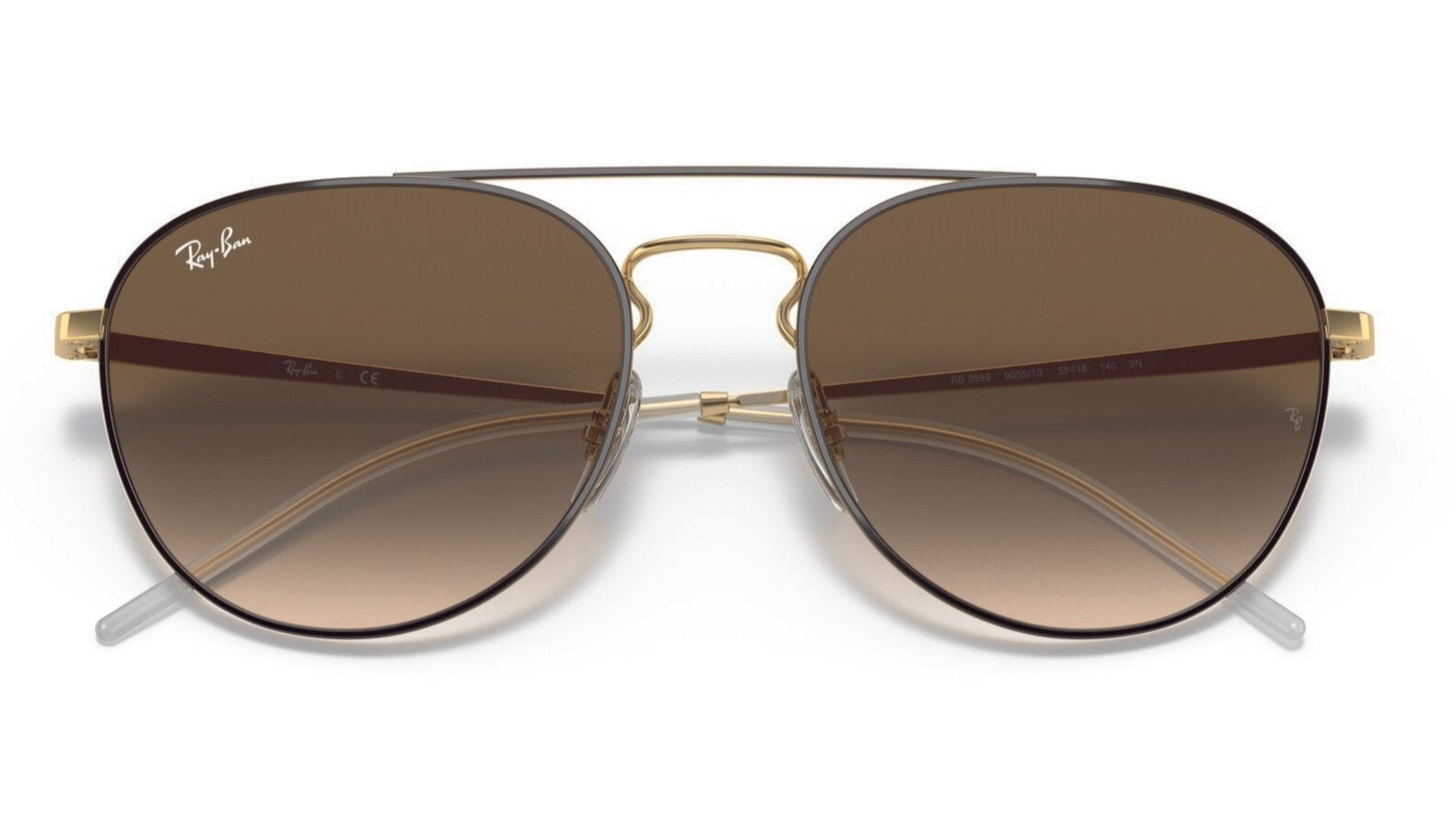 Ray Ban 3589 Brown on Gold Brown Gradient 3589 905513 Great Southern Sunnies