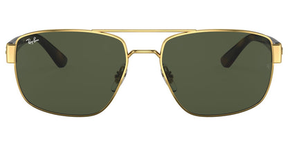 Ray-Ban 3663 Polarised Arista Gold Brown RB3663 001/31 (60)