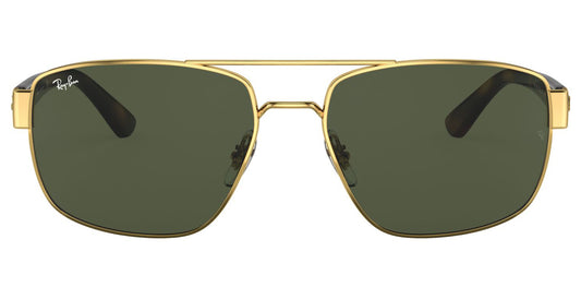 Ray-Ban 3663 Arista Gold G15 Green RB3663 001/31 (60)