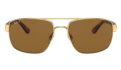 Ray-Ban 3663 Polarised Gold Tortoiseshell Brown (3663 001/57)