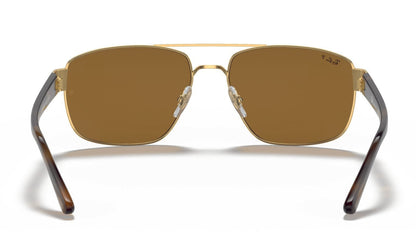 Ray-Ban 3663 Polarised Gold Tortoiseshell Brown (3663 001/57)