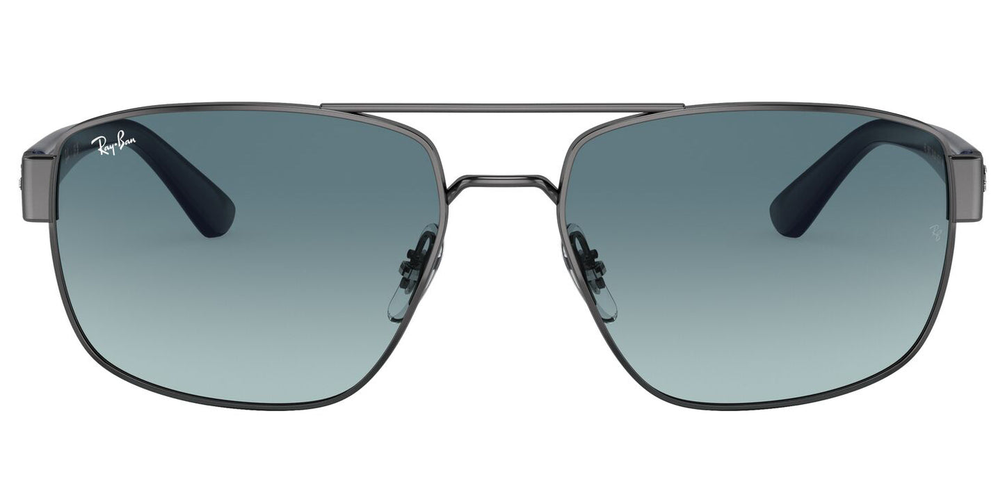 Ray-Ban 3663 Gunmetal Blue Grey Gradient RB3663 004/3M (60)