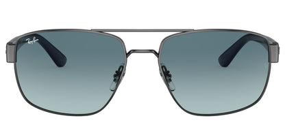 Ray-Ban 3663 Gunmetal Blue Grey Gradient RB3663 004/3M (60)