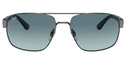 Ray-Ban 3663 Gunmetal Blue Grey Gradient RB3663 004/3M (60)