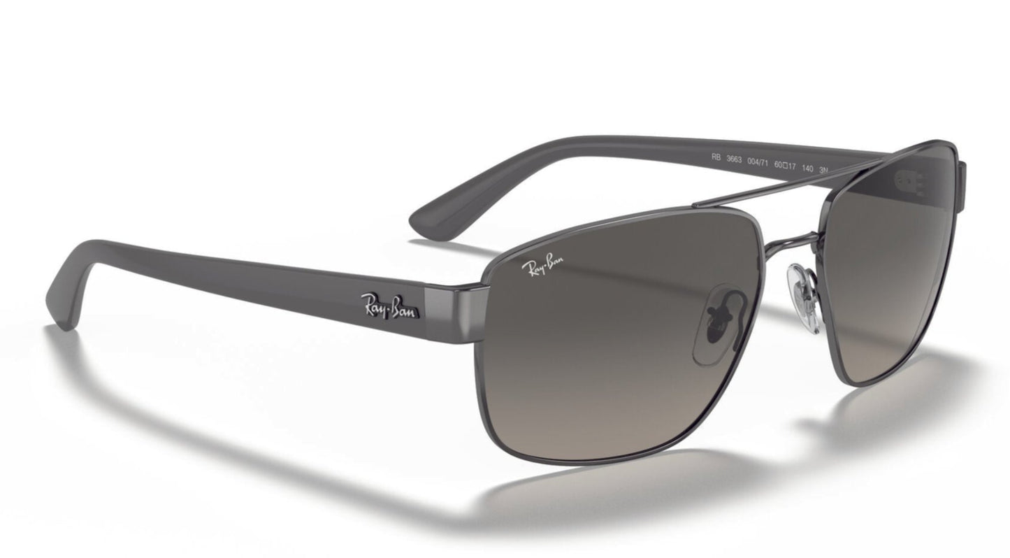 Ray-Ban 3663 Gunmetal Grey Grey Gradient (3663 004/71)