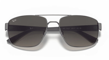 Ray-Ban 3663 Gunmetal Grey Grey Gradient (3663 004/71)