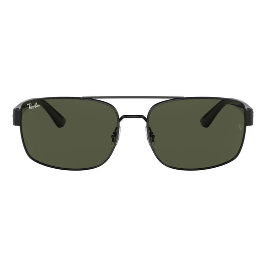 Ray-Ban 3687 Black Green RB3687 002/31 (61)