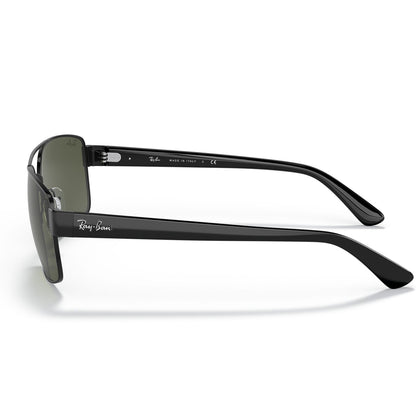 Ray-Ban 3687 Black Green RB3687 002/31 (61)
