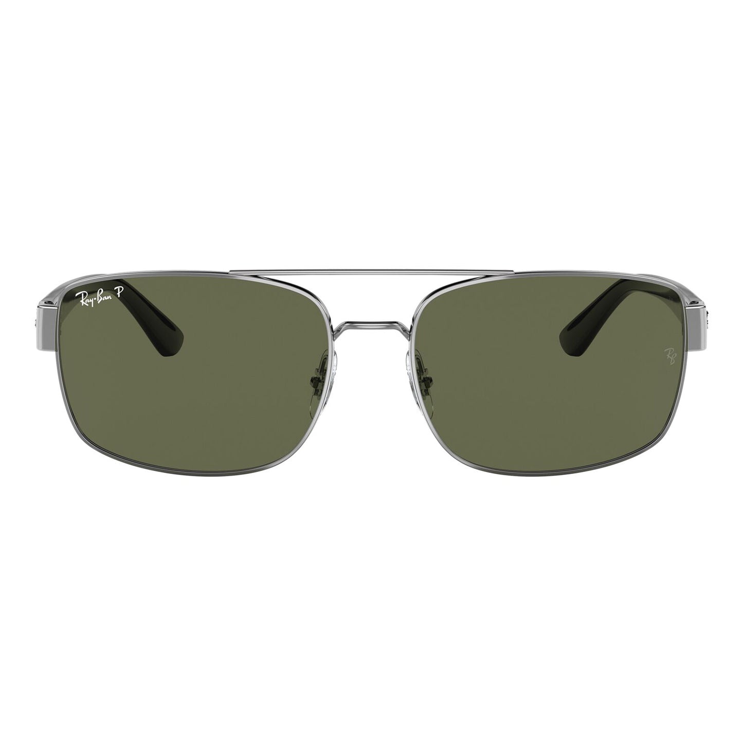 Ray-Ban 3687 Polarised Gunmetal Green RB3687 004/58 (61)