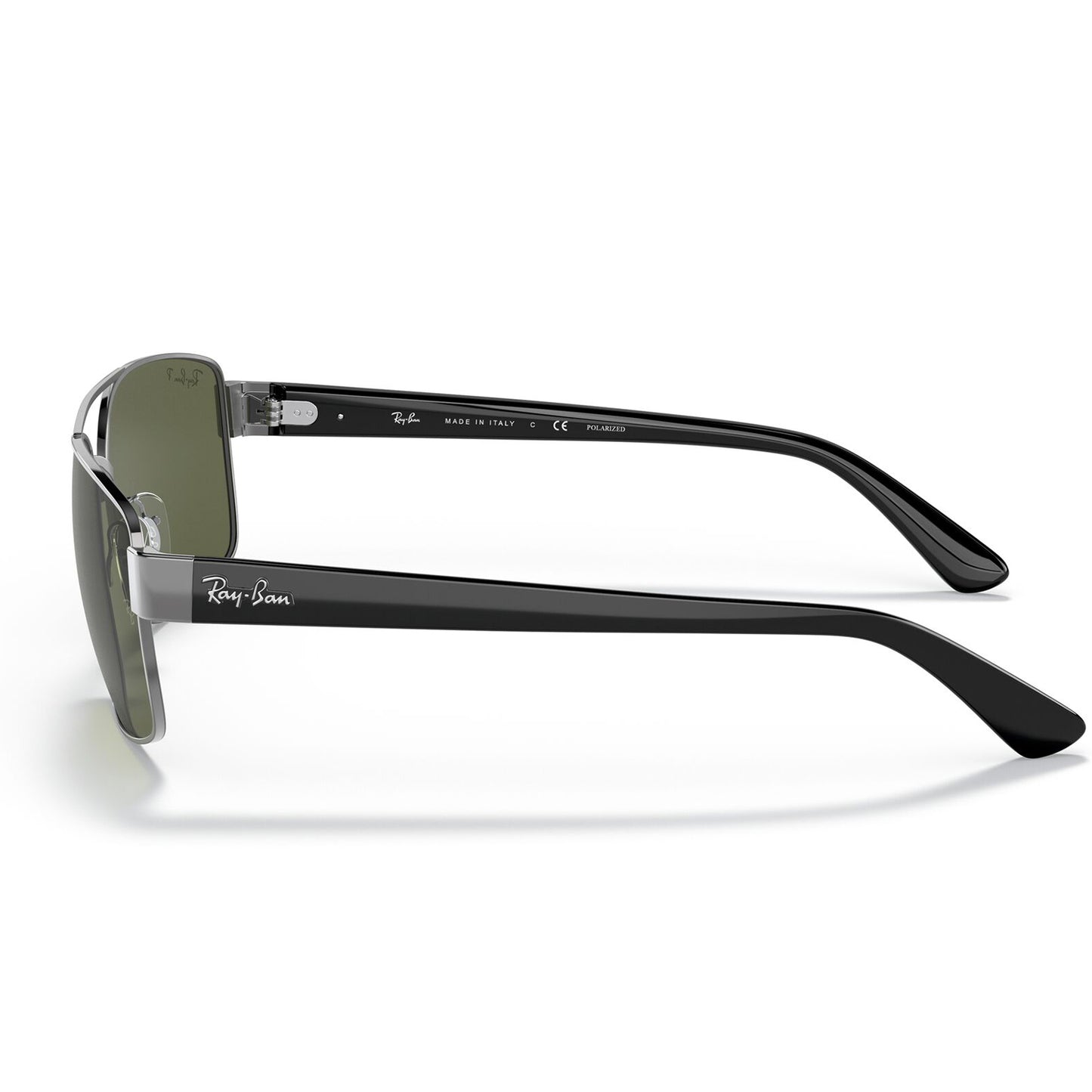 Ray-Ban 3687 Polarised Gunmetal Green RB3687 004/58 (61)
