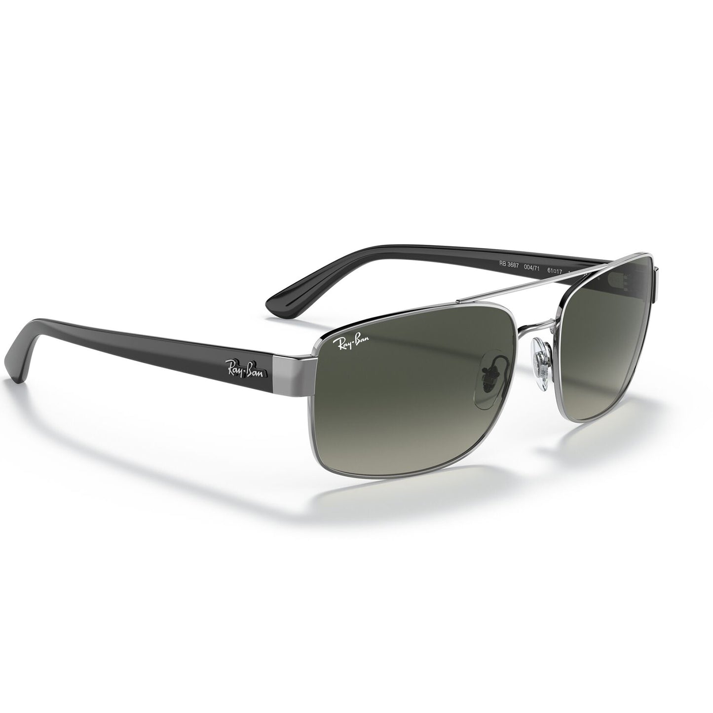 Ray-Ban 3687 Gunmetal Grey Gradient RB3687 004/71 (61)