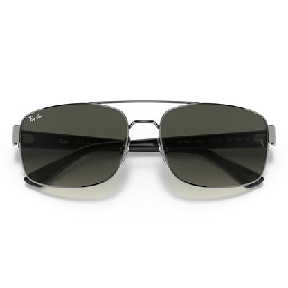 Ray-Ban 3687 Gunmetal Grey Gradient RB3687 004/71 (61)