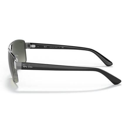 Ray-Ban 3687 Gunmetal Grey Gradient RB3687 004/71 (61)