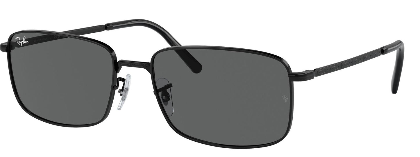 Ray-Ban 3717 Black Dark Grey RB3717 002/B1 (60)