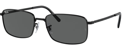 Ray-Ban 3717 Black Dark Grey RB3717 002/B1 (60)