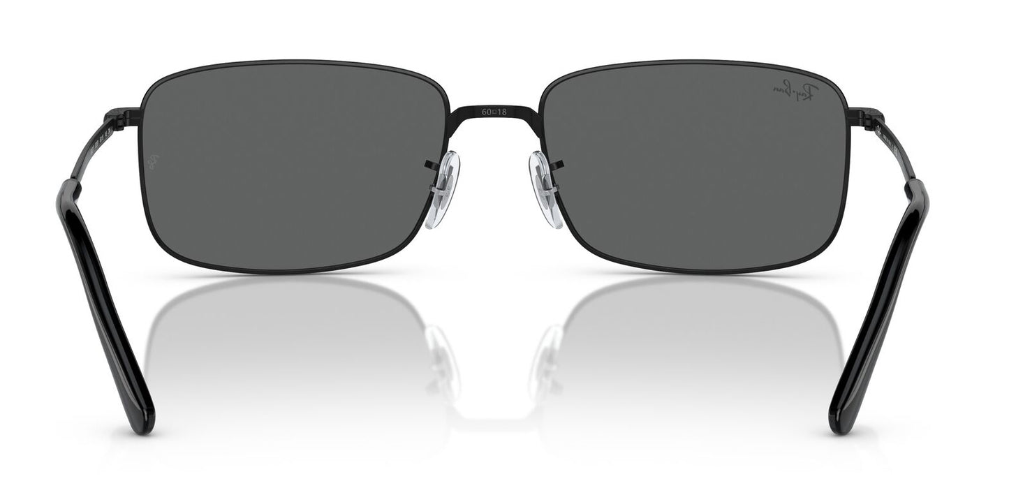 Ray-Ban 3717 Black Dark Grey RB3717 002/B1 (60)