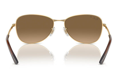 Ray-Ban 3733 Polarised Gold Brown Gradient (3733 001/M2)