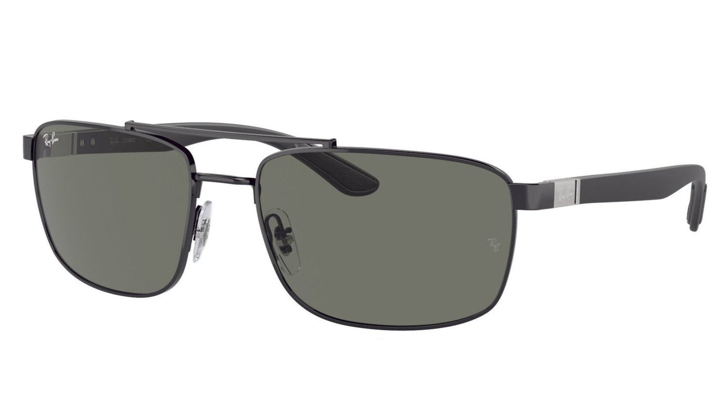 Ray-Ban 3737 Black Dark Green (3737 002/71)