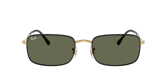 Ray-Ban 3746 Polarised Black on Arista G15 Green (3746 927158)