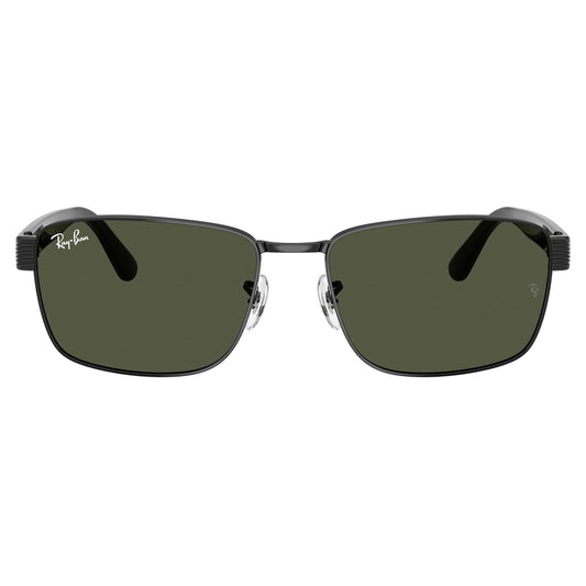 Ray-Ban 3750 Black G-15 Green RB3750 002/31 (59)