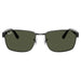 Ray-Ban 3750 Black G-15 Green RB3750 002/31 (59)