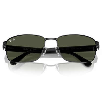 Ray-Ban 3750 Black G-15 Green RB3750 002/31 (59)