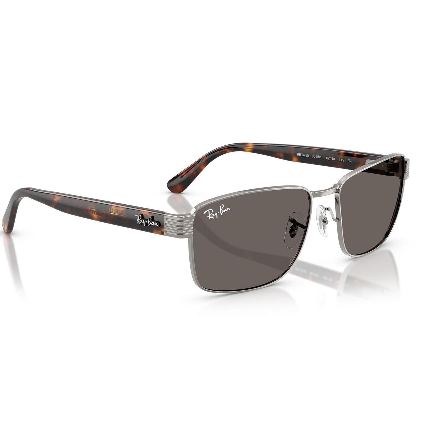 Ray-Ban 3750 Gunmetal Dark Grey RB3750 004/B1 (59)