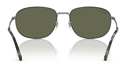 Ray-Ban 3754 Polarised Matte Black on Matte Gunmetal Green (3754 927458)