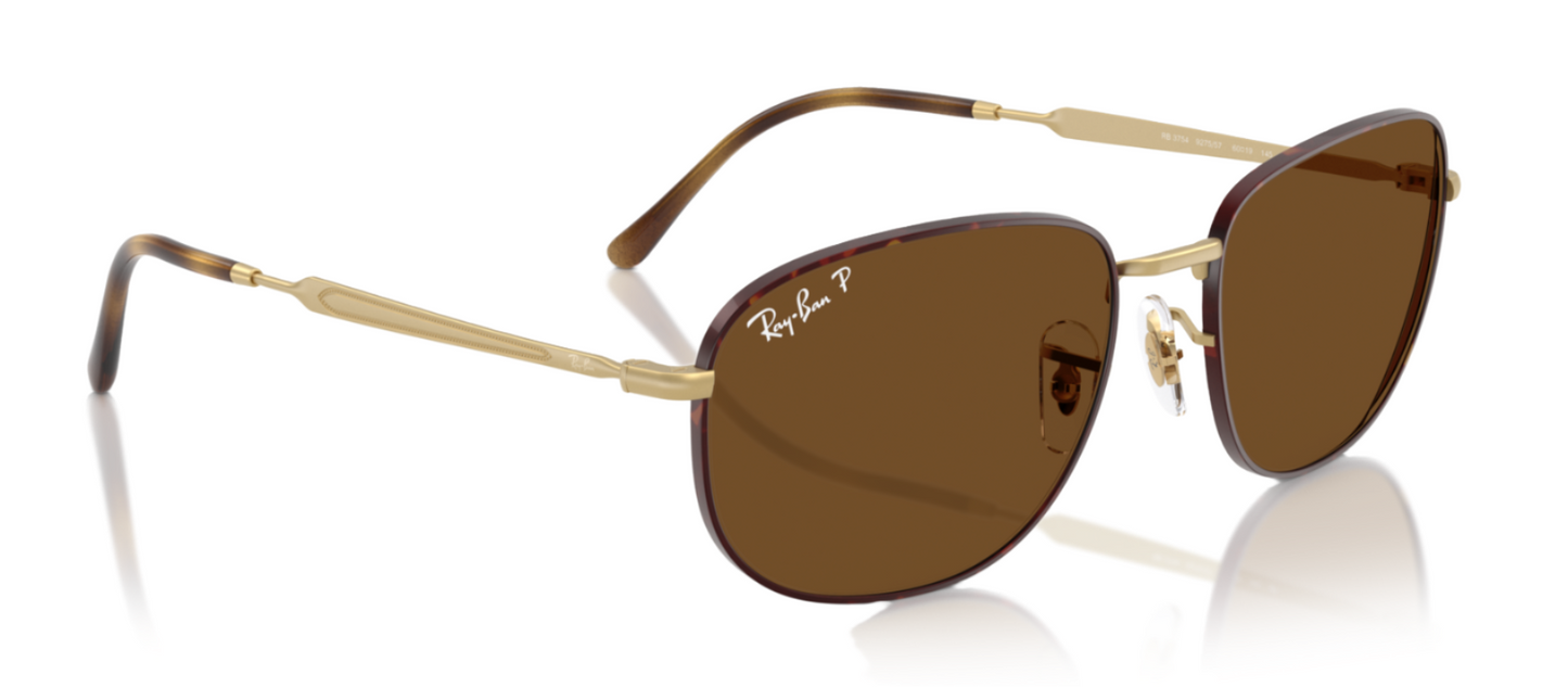 Ray-Ban 3754 Polarised Matte Havana on Matte Arista Brown (3754 927557)