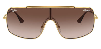 Ray-Ban 3897 Wings III Gold Brown Gradient RB3897 001/13 (36)