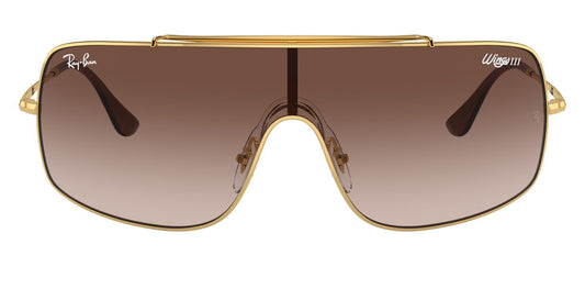Ray-Ban 3897 Wings III Gold Brown Gradient RB3897 001/13 (36)