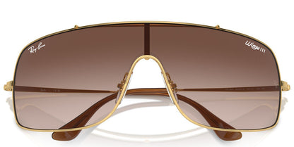 Ray-Ban 3897 Wings III Gold Brown Gradient RB3897 001/13 (36)