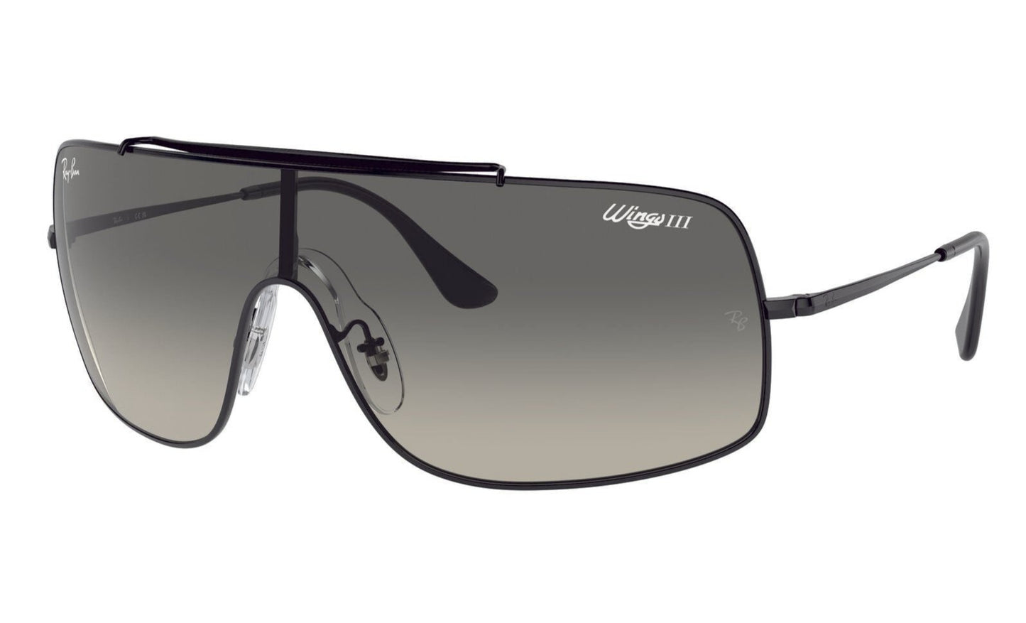 Ray-Ban Wings III 3897 Black Grey Gradient (3897 002/11)