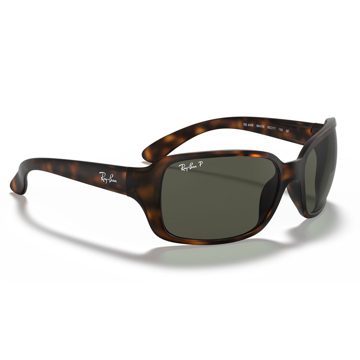 Ray-Ban 4068 Polarised Havana G-15 Green RB4068 894/58 (60)