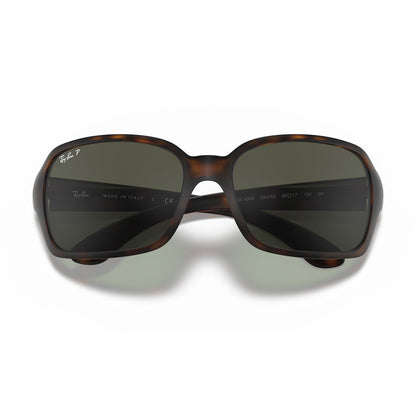 Ray-Ban 4068 Polarised Havana G-15 Green RB4068 894/58 (60)