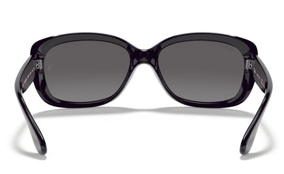 Ray-Ban Jackie Ohh 4101 Polarised Gloss Black Grey Gradient (4101 601/T3)