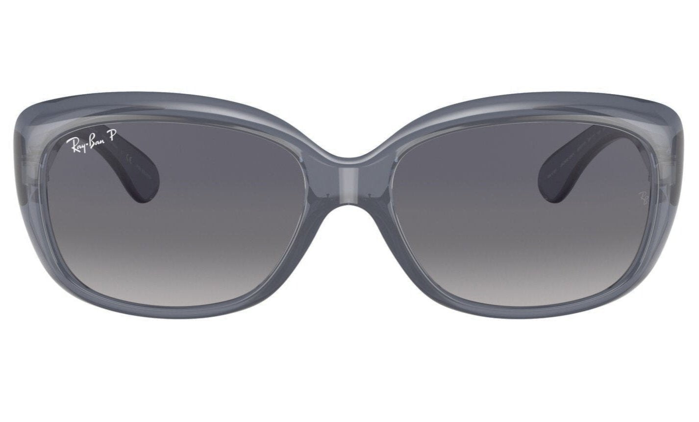 Ray-Ban Jackie Ohh Polarised Transparent Blue Grey Gradient (4101 659278)