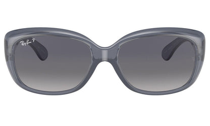 Ray-Ban Jackie Ohh Polarised Transparent Blue Grey Gradient (4101 659278)