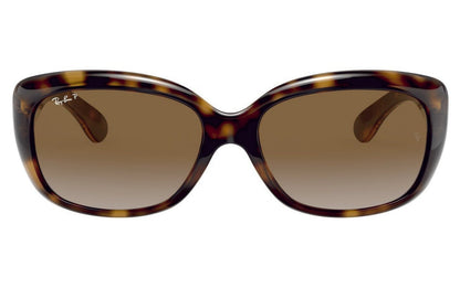 Ray-Ban Jackie Ohh 4101 Polarised Gloss Havana Brown Gradient (4101 710/T5)